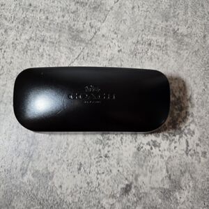 COACH Black Clam Shell Glasses or Sunglasses Case